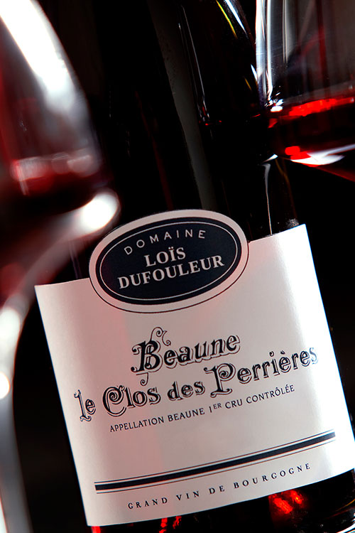 Burgundy vines